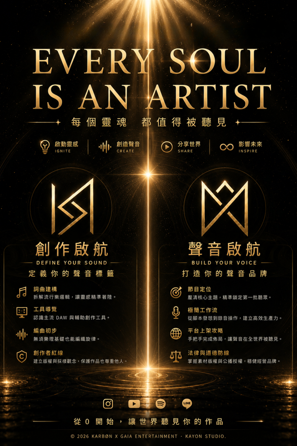 Kayon Studio - Every Soul is an Artist 線上課程